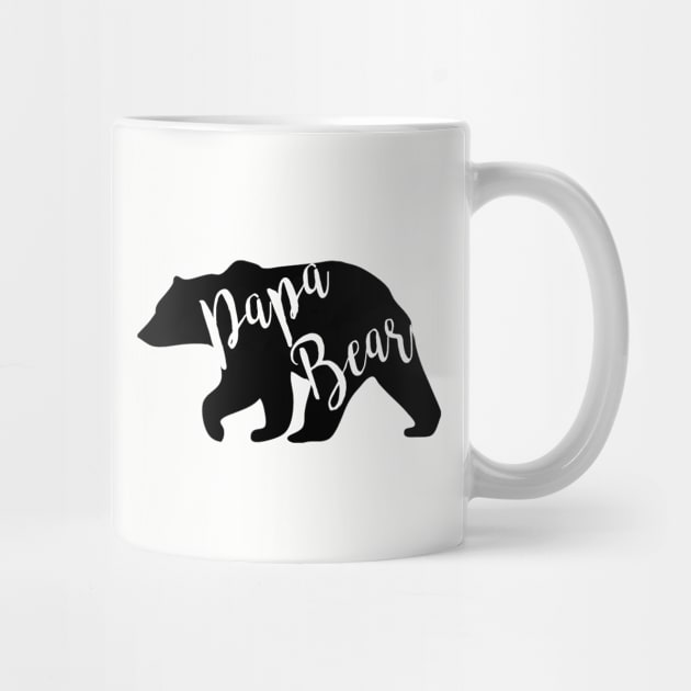 Papa Bear T-Shirt by SimplyDesigned